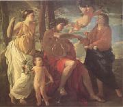 Nicolas Poussin The Inspiration of the Poet (mk05) oil painting